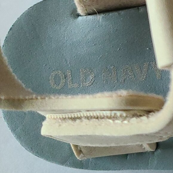 OLD NAVY BABY UNISEX FISHERMAN SANDALS "A STONE'S THROW" 6-12 MONTH SIZE 11 - Picture 5 of 9